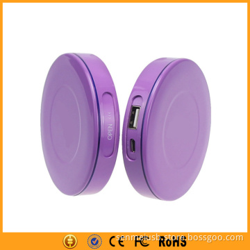 Small Portable Cell Phone Charger 4000mAh for Ladis